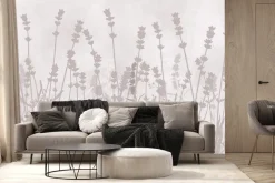 Fototapeta: Dzika polana kwiatów w jasnych kolorach