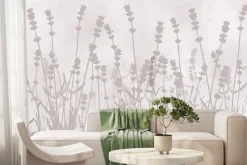 Fototapeta: Dzika polana kwiatów w jasnych kolorach