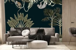 Fototapeta: Dzikie zwierzęta w tropikalnej dżungli