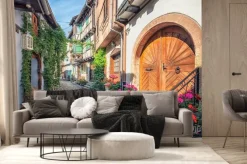 Fototapeta: Eguisheim village in alsace province, france