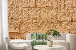 Fototapeta: Egyptian hieroglyphs in karnak, luxor, egypt