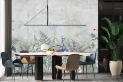 Fototapeta: Egzotyczne ptaki wśród tropikalnych liści