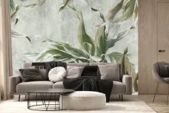 Fototapeta: Egzotyczne zielone liście