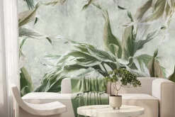 Fototapeta: Egzotyczne zielone liście