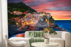 Fototapeta: Famous city of manarola in italy - cinque terre, liguria