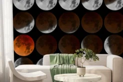 Fototapeta: Fazy ​​zaćmienia księżyca