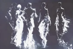 Fototapeta: Figury ludzkie w abstrakcji nowoczesna minimalistyczna sztuka