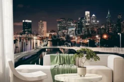 Fototapeta: Filadelfia w nocy