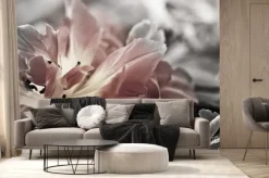 Fototapeta: Fine art tulipany zbliżenie, niewyraźne i ostre