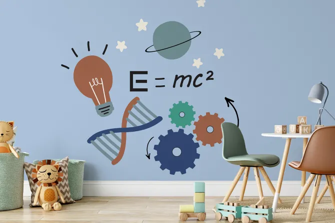 Fototapeta: Fizyka wśród planet i gwiazd