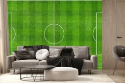 Fototapeta: Football field top view