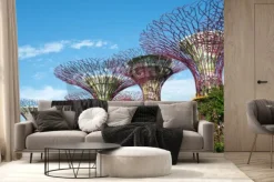 Fototapeta: Gardens by the bay, singapur
