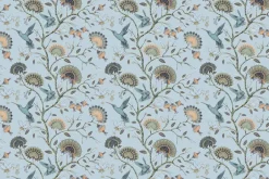 Fototapeta: Gałęzie z kwiatami wśród ptaków