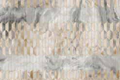 Fototapeta: Geometryczna abstrakcja z motywem marmuru