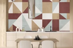 Fototapeta: Geometryczna abstrakcja w nowoczesnym stylu