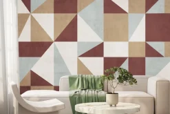 Fototapeta: Geometryczna abstrakcja w nowoczesnym stylu