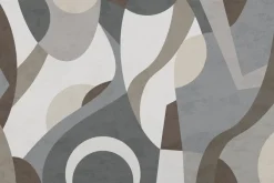 Fototapeta: Geometryczna abstrakcja szare i brązowe kolory nowoczesny wzór