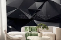 Fototapeta: Geometryczna struktura grafitu