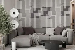 Fototapeta: Geometryczna tekstura w stylu skandynawskim