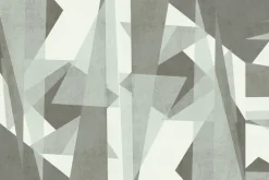 Fototapeta: Geometryczne kształty w szarych kolorach