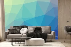 Fototapeta: Geometryczne tło z cieniowaniem