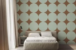 Fototapeta: Geometryczny wzór w kształcie kół