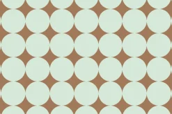 Fototapeta: Geometryczny wzór w kształcie kół