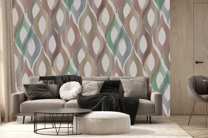 Fototapeta: Geometryczny wzór w stylu art deco