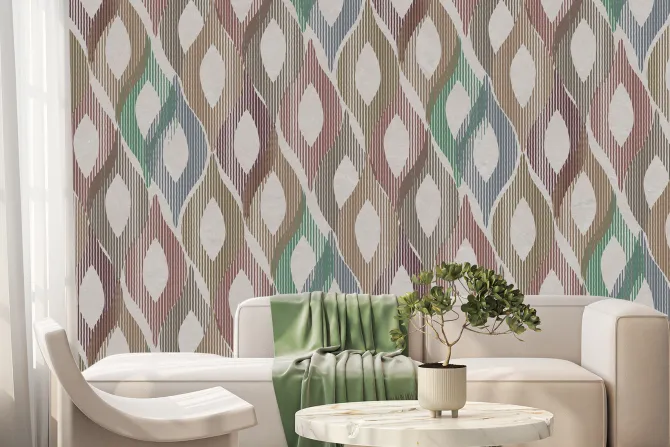 Fototapeta: Geometryczny wzór w stylu art deco