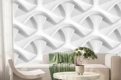 Fototapeta: Geometryczny wzór 3d plecionki