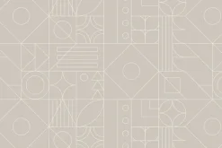 Fototapeta: Geometryczny wzór z kształtami