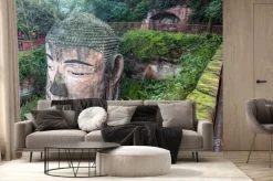 Fototapeta: Giant buddha (da fo) - leshan, syczuan, chiny