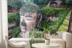Fototapeta: Giant buddha (da fo) - leshan, syczuan, chiny