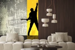 Fototapeta: Gitarzysta wektor tła / wydruku