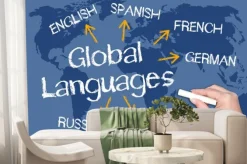 Fototapeta: Globalne języki