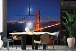 Fototapeta: Golden gate bridge nocny krajobraz