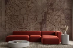 Fototapeta: Gotycki witraż w stylu vintage