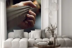 Fototapeta: Gra na gitarze elektrycznej