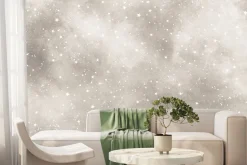 Fototapeta: Gwiaździste niebo w stylu akwareli