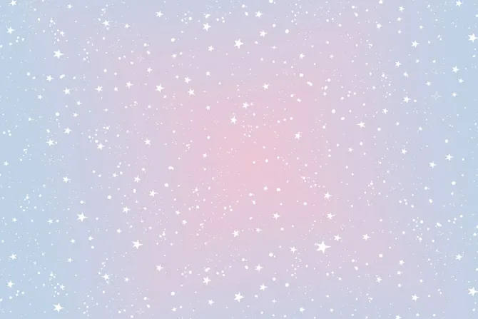 Fototapeta: Gwiaździste niebo w stylu akwareli