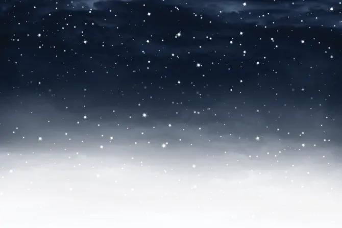 Fototapeta: Gwiazdy na akwarelowym nocnym niebie