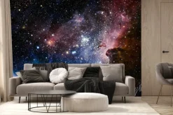 Fototapeta: Gwiezdna mgławica i pył w kosmosie