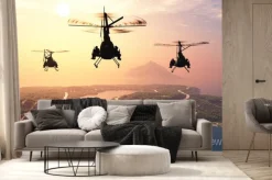 Fototapeta: Helikopter wojskowy