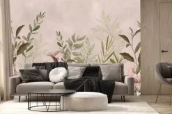 Fototapeta: Ilustracja roślin w stylu vintage