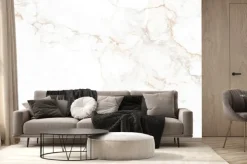 Fototapeta: Imitacja białego marmuru z różowymi żyłkami