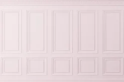 Fototapeta: Imitacja boazerii w różowych kolorach