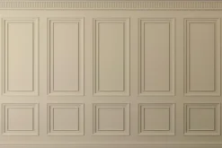 Fototapeta: Imitacja boazerii w beżowych kolorach