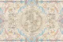 Fototapeta: Imitacja eleganckiego dywanu w stylu boho