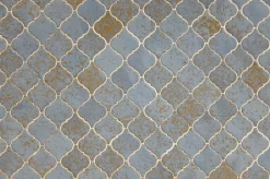 Fototapeta: Imitacja geometrycznych niebieskich płytek