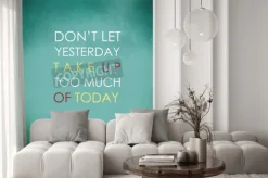 Fototapeta: Inspiracja motywacja cytat na vintage tle papieru.